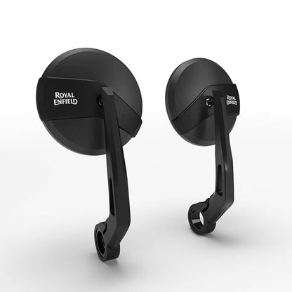 Genuine Royal Enfield Shotgun 650 Bar End Mirror With Adapters Mount Pair Black KXA00461