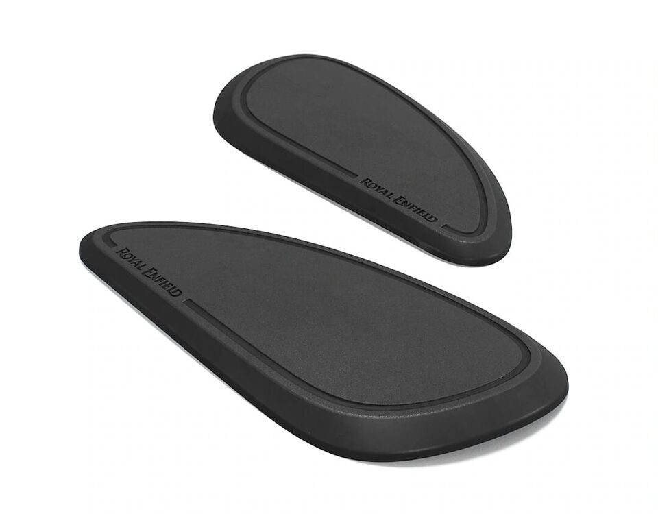 Genuine Royal Enfield Bear 650 Tank Knee Pads, Black 1990535