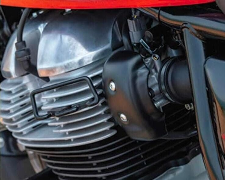 Genuine Royal Enfield Bear 650 Intake Cover Kit Black 1990442