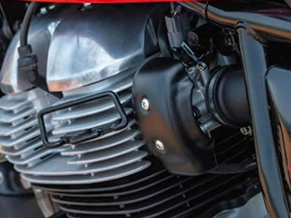 Genuine Royal Enfield Bear 650 Intake Cover Kit Black 1990442