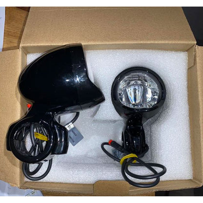 Genuine Royal Enfield Shotgun 650 LED Fog Light Pair Black KXA00075