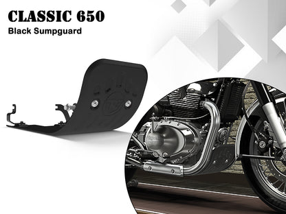 Genuine Royal Enfield Classic 650 Sumpguard Sump Guard Black KXA00299