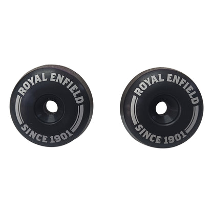 Genuine Royal Enfield Shotgun 650 Bar End finisher Kit Black KXA00271