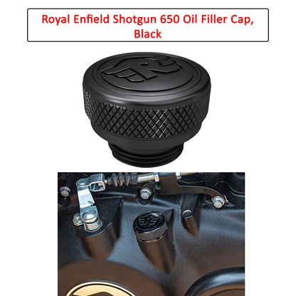 Genuine Royal Enfield Shotgun 650 Oil Filler Cap Black 1990218