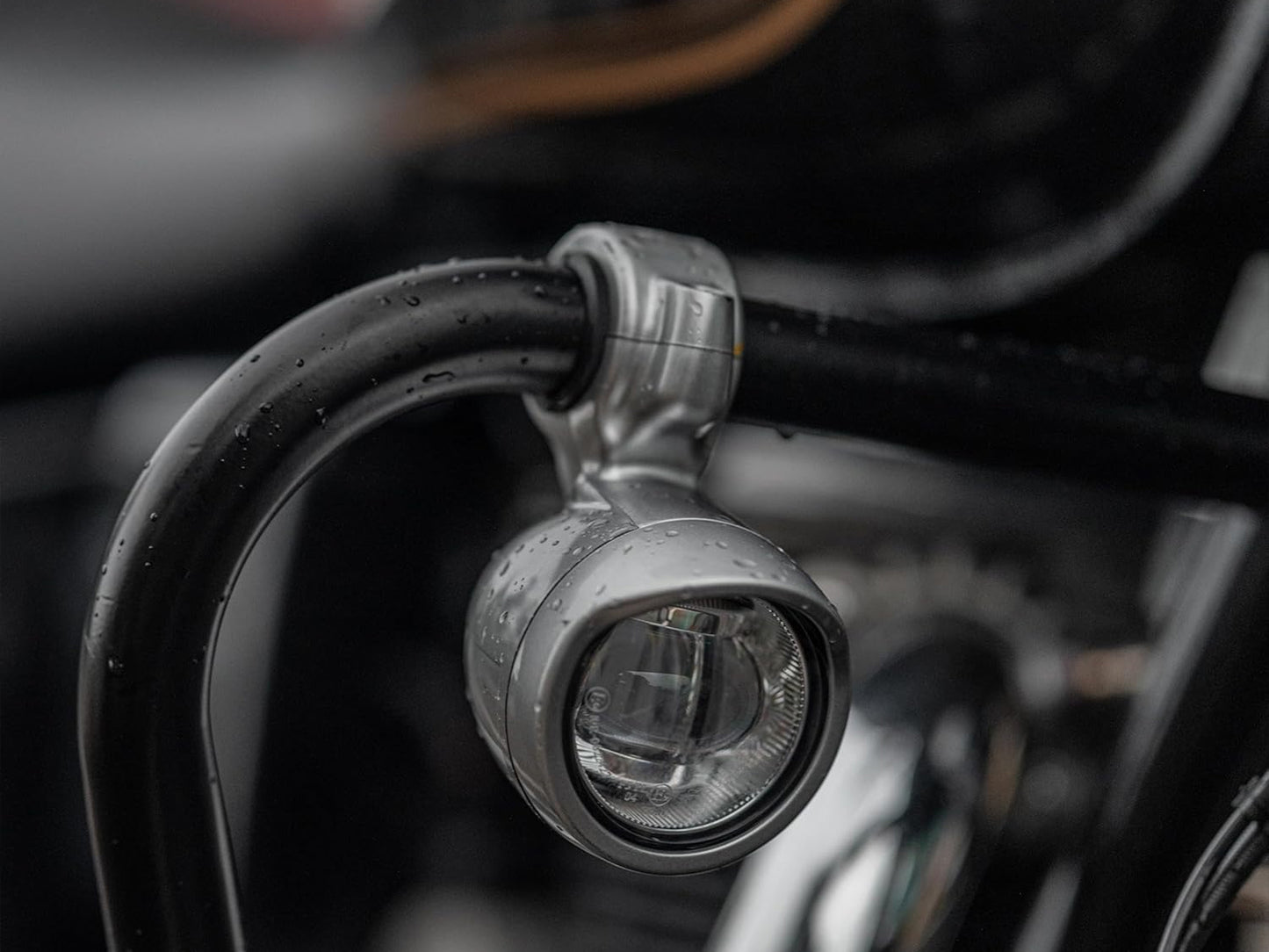 Genuine Royal Enfield Classic 650 LED Fog Light Pair Silver KXA00064