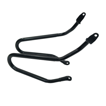 Genuine Royal Enfield Bear 650 Soft Pannier Rails, Black 1990524