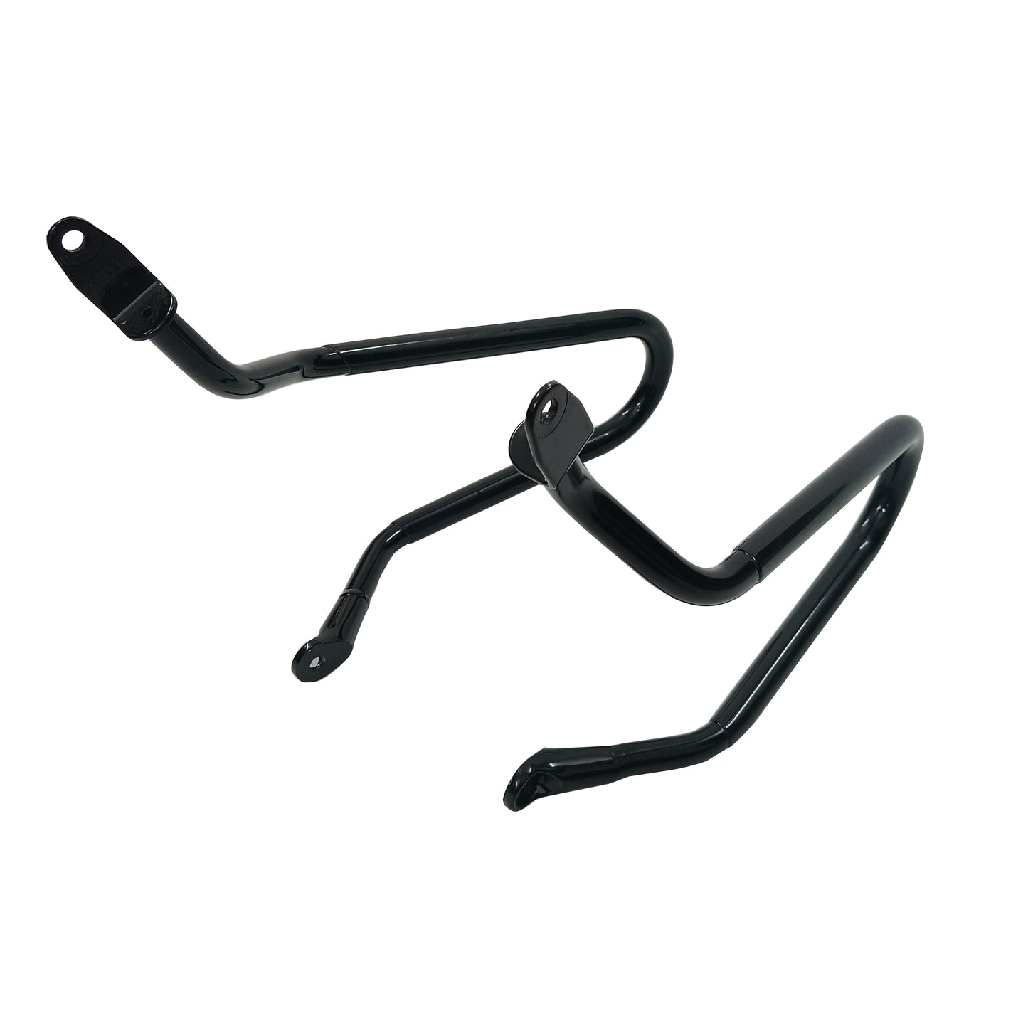 Genuine Royal Enfield Bear 650 Soft Pannier Rails, Black 1990524