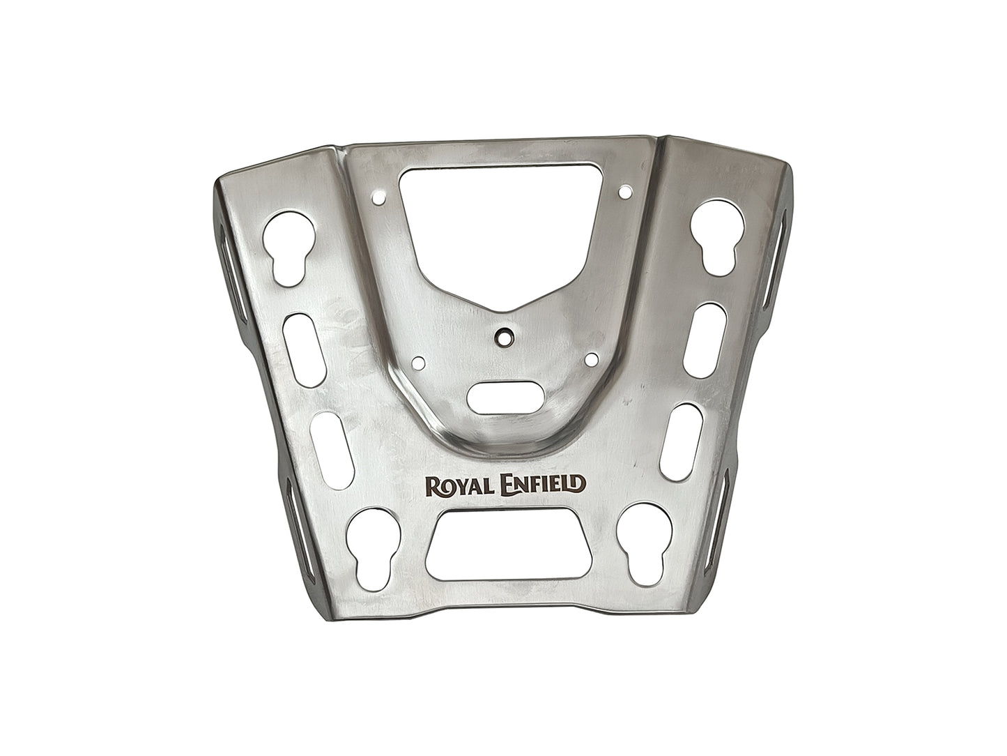 Genuine Royal Enfield Himalayan 450 Top Box Mount Rack Plate Silver KXA00434