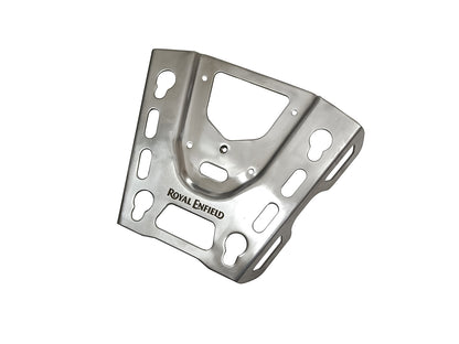 Genuine Royal Enfield Himalayan 450 Top Box Mount Rack Plate Silver KXA00434