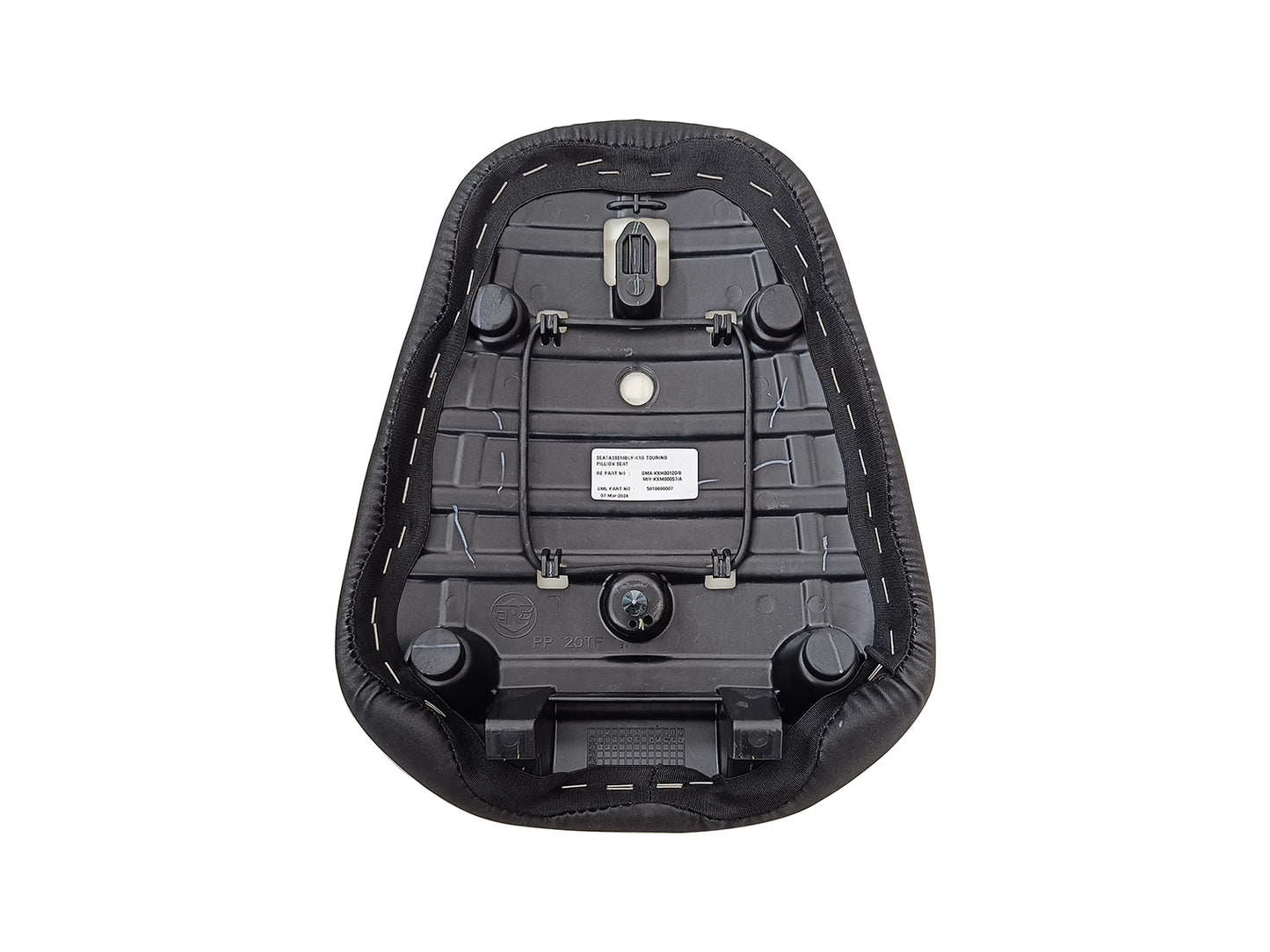 Genuine Royal Enfield Himalayan 450 Rear Passenger Touring Seat, Black KXA00428