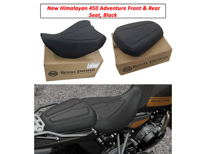 Genuine Royal Enfield Himalayan 450 Adventure Front & Rear Touring Seat, Black