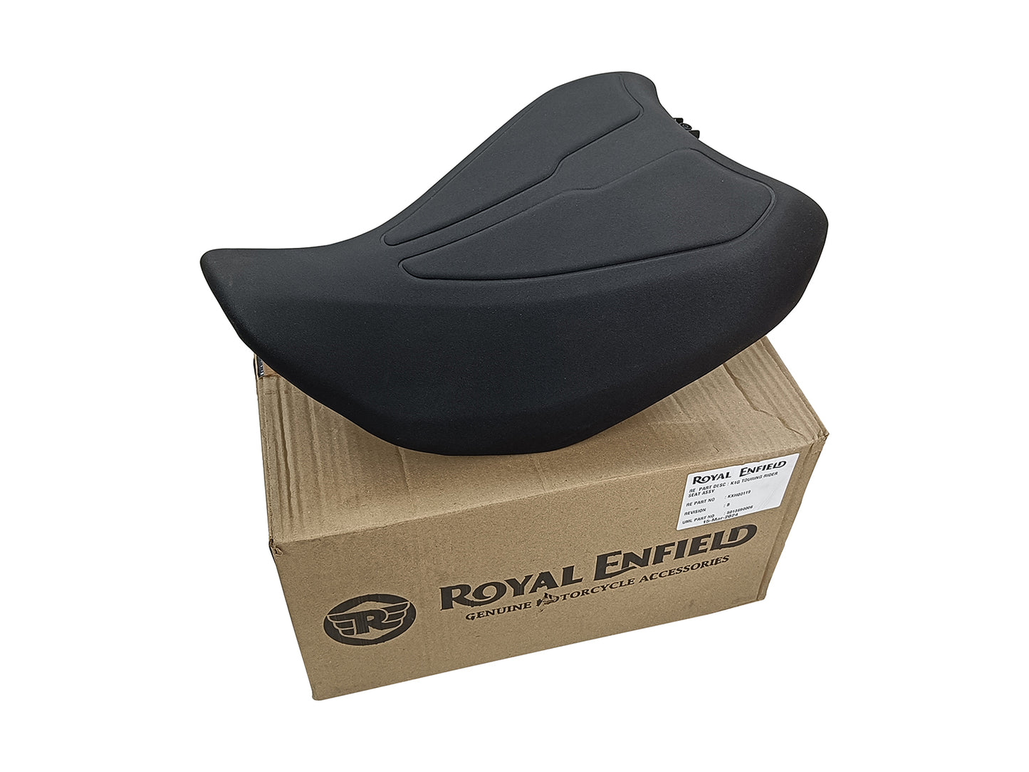 Genuine Royal Enfield Himalayan 450 Adventure Front & Rear Touring Seat, Black