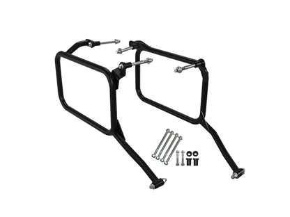 Genuine Royal Enfield New Himalayan 450 Panniers Rails & Box Pair Black