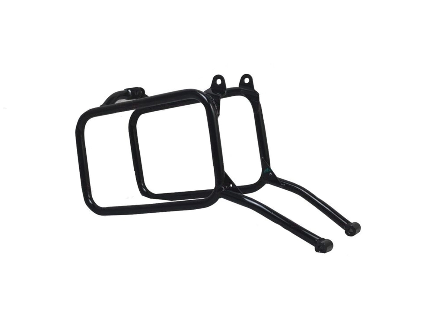 Genuine Royal Enfield Himalayan 450 Panniers Rails & Box Pair Silver