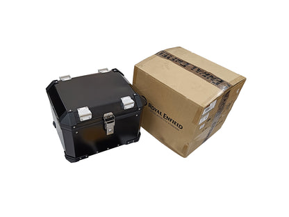 Genuine Royal Enfield Himalayan 450 Aluminum Top Box Black KXA00420