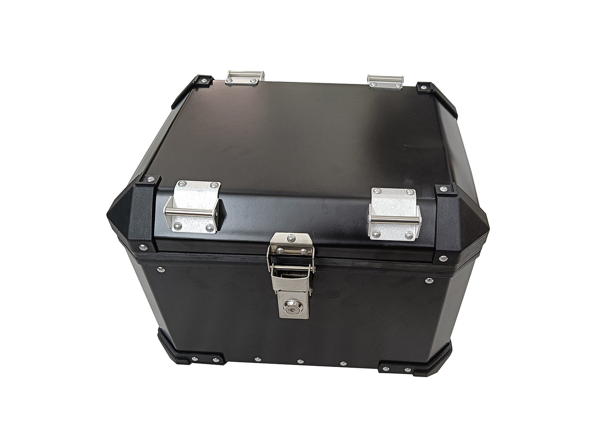 Genuine Royal Enfield Himalayan 450 Aluminum Top Box Black KXA00420