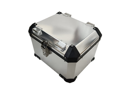 Genuine Royal Enfield Himalayan 450 Aluminum Top Box Silver KXA00433