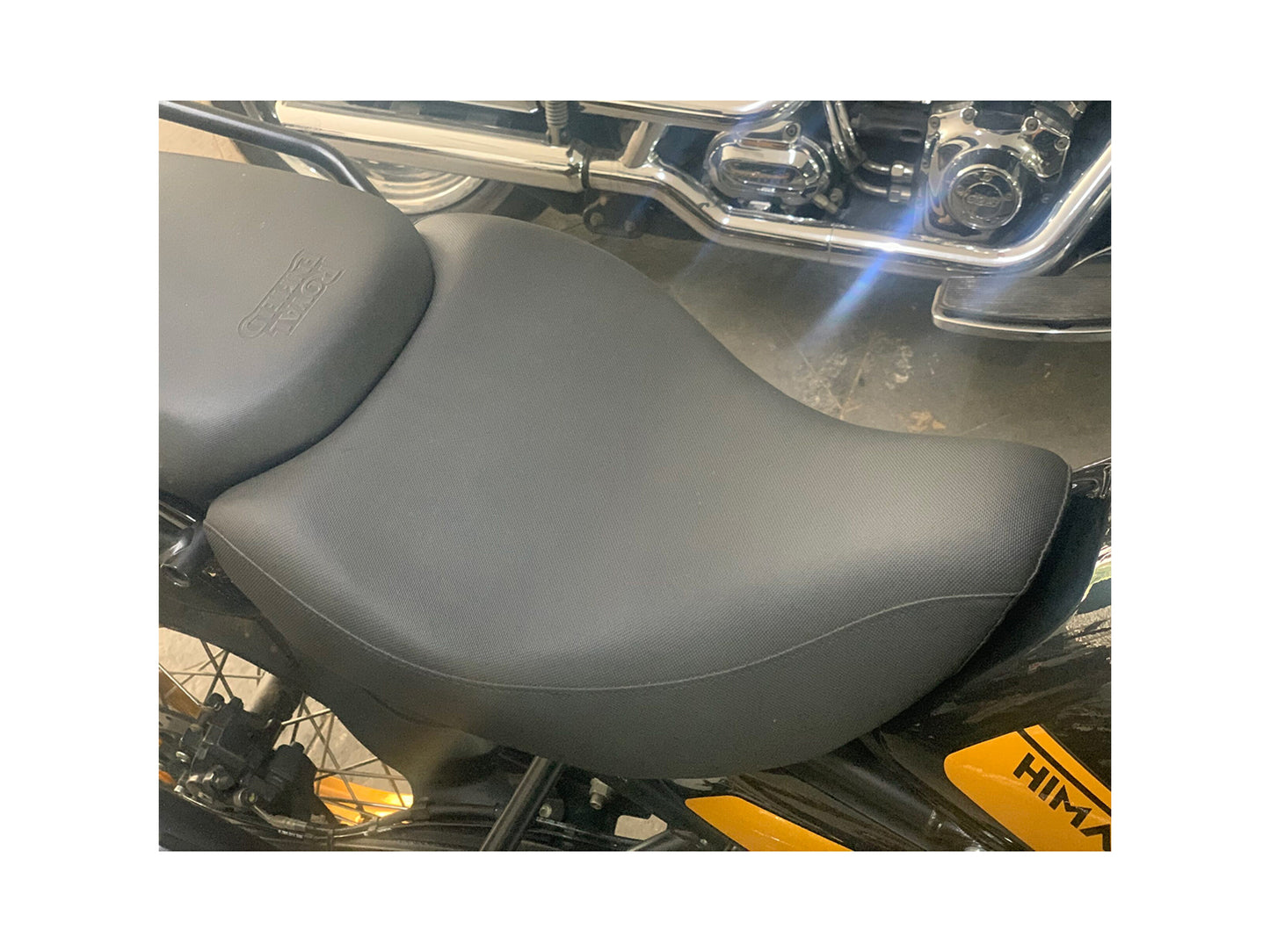 Genuine Royal Enfield Himalayan 450 Black Front Low Rider Seat KXA00451