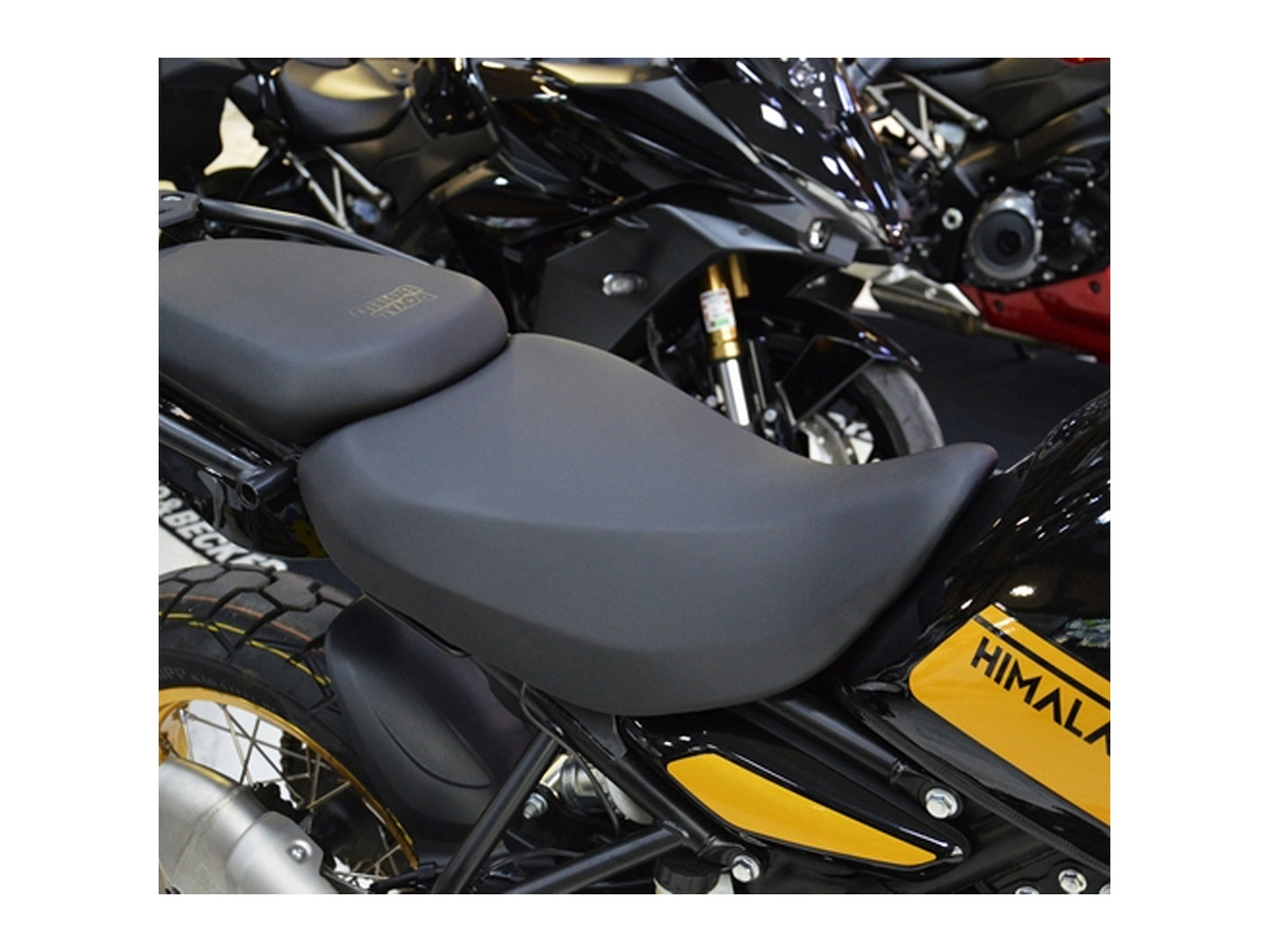 Genuine Royal Enfield Himalayan 450 Black Front Low Rider Seat KXA00451