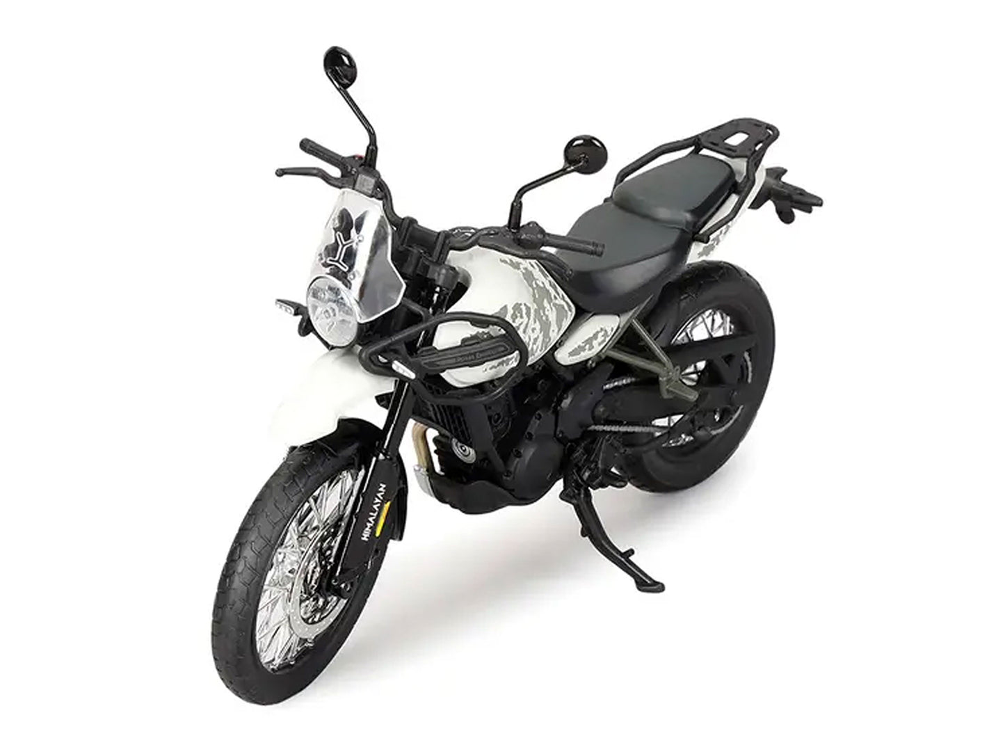 Genuine Royal Enfield Himalayan 450 1:12 Scale Model, Kamet White