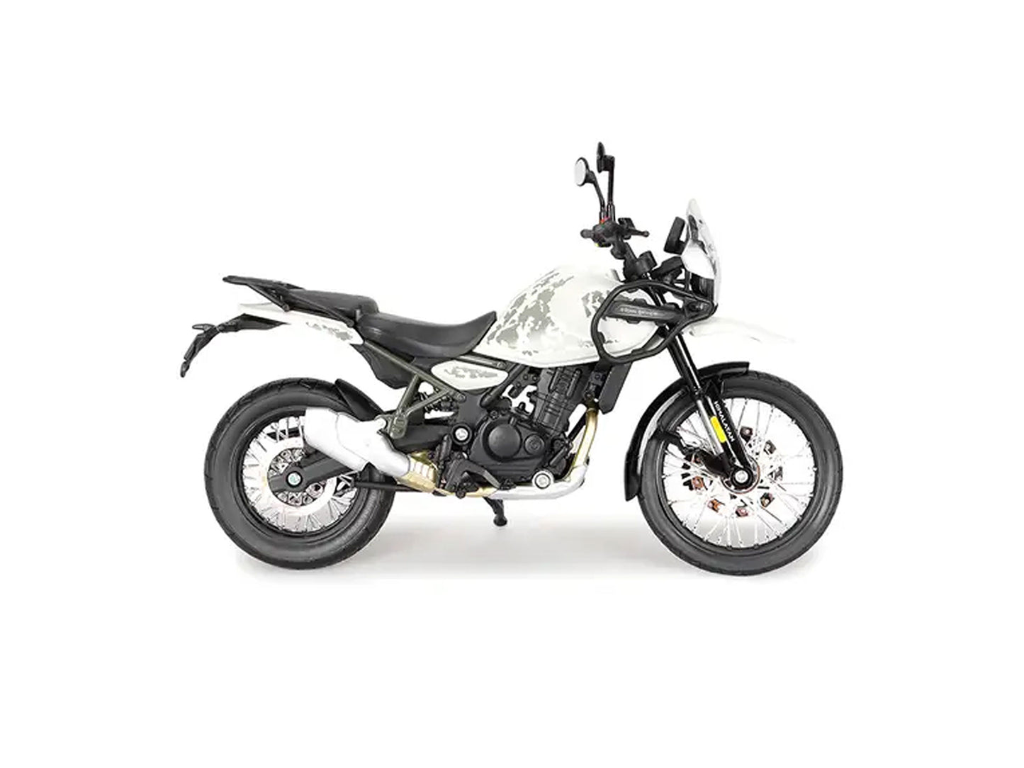 Genuine Royal Enfield Himalayan 450 1:12 Scale Model, Kamet White