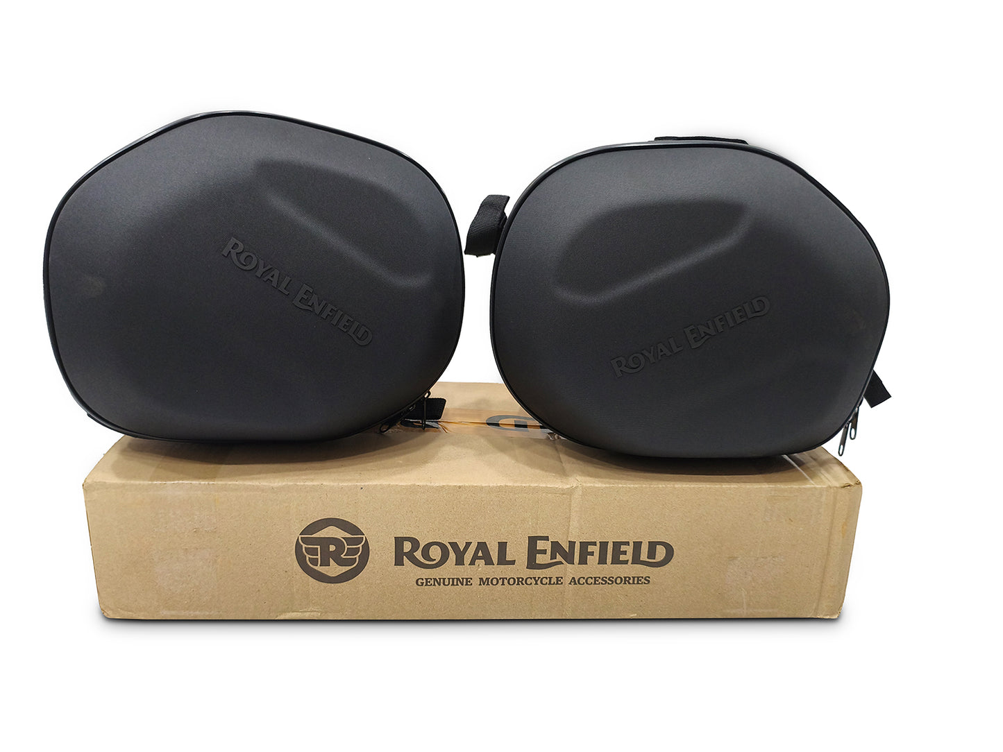 Genuine Royal Enfield Himalayan 450 Adventure Tank Rail Bags Black KXA00413