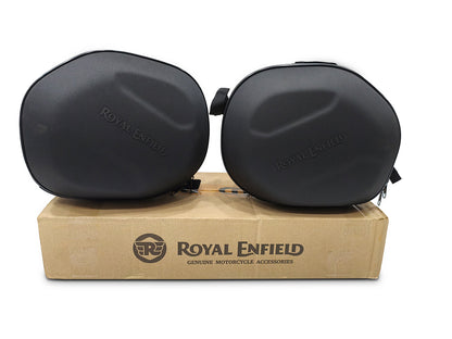 Genuine Royal Enfield Himalayan 450 Adventure Tank Rail Bags Black KXA00413