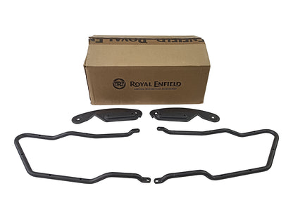 Genuine Royal Enfield Super Meteor 650 Premium Pannier Boxes With Rails Pair