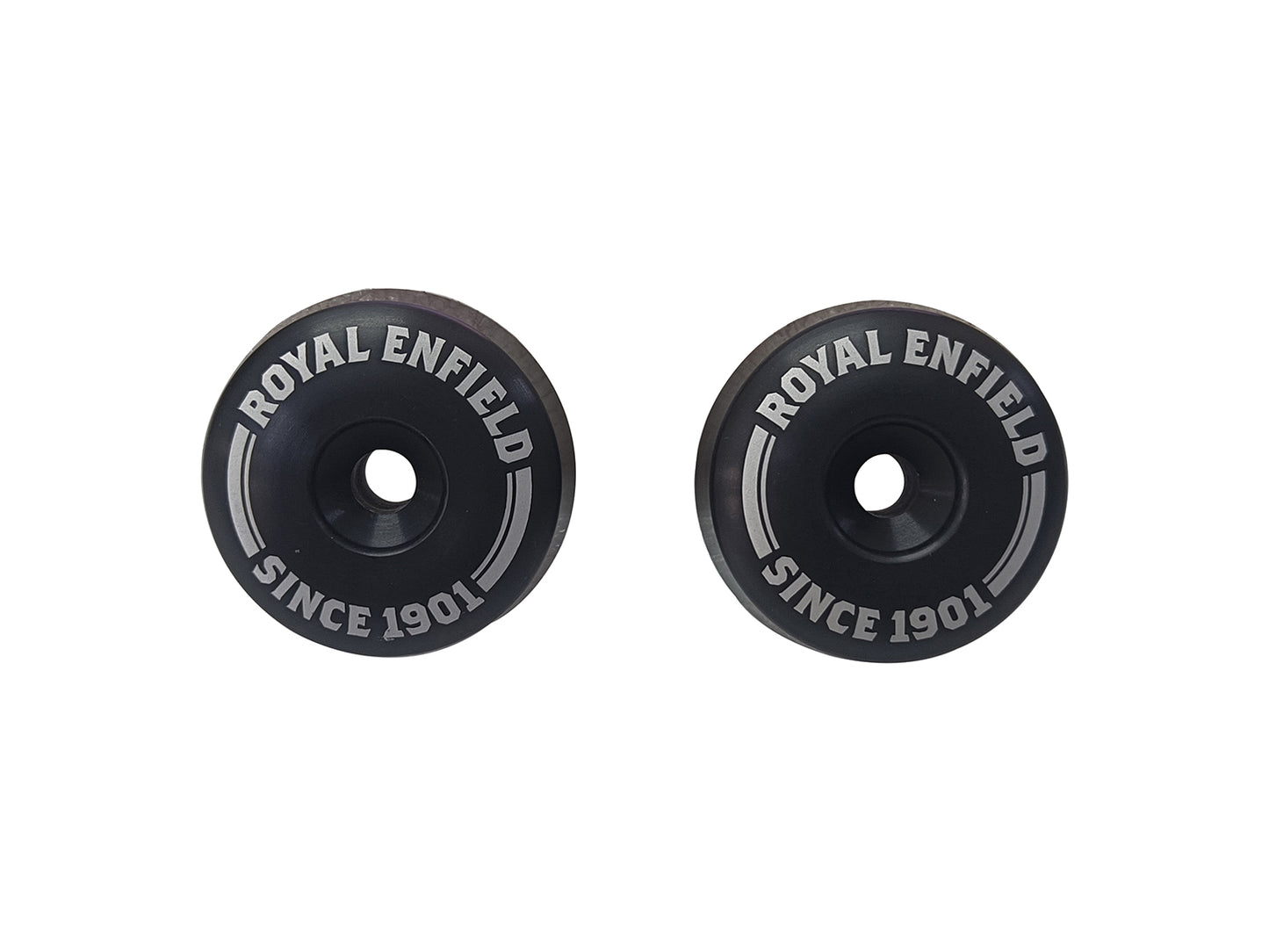 Genuine Royal Enfield Super Meteor 650 Bar End Finisher Kit Black KXA00271