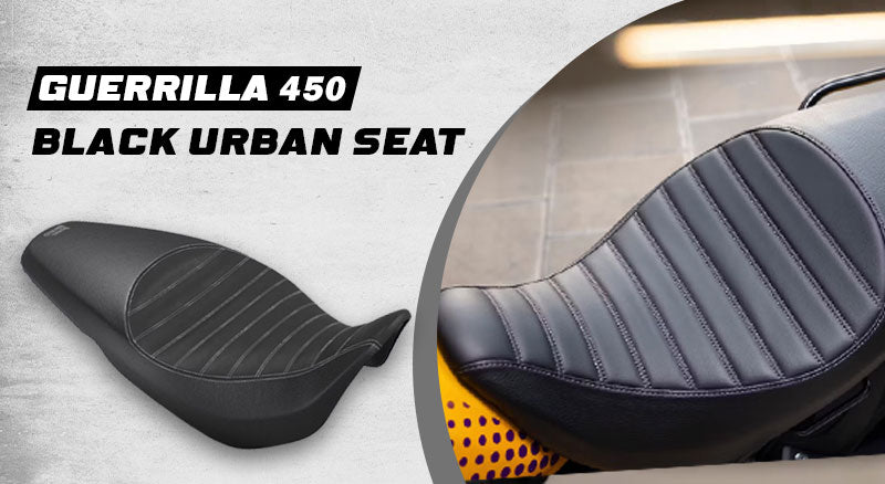 Genuine Royal Enfield Guerrilla 450 Touring Dual Black Urban Seat KXA00474