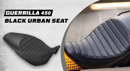 Genuine Royal Enfield Guerrilla 450 Touring Dual Black Urban Seat KXA00474