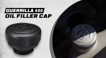 Genuine Royal Enfield Guerrilla 450 Aluminium Oil Filler Cap, Black 1990218