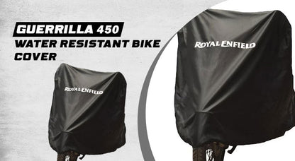 Genuine Royal Enfield Guerrilla 450 Bike Cover, Black 1990642