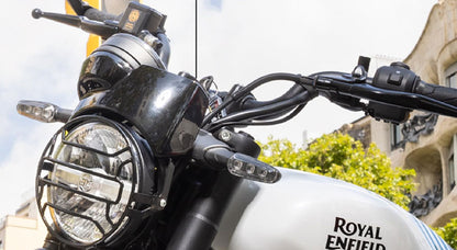 Genuine Royal Enfield Guerrilla 450 Halcyon Black Painted Instrument Cowl KXA00472