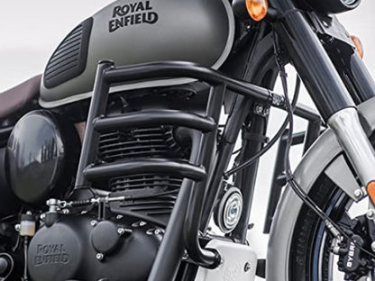 Genuine Royal Enfield Classic Reborn 350 Airfly Engine Guard, Black KXA00001