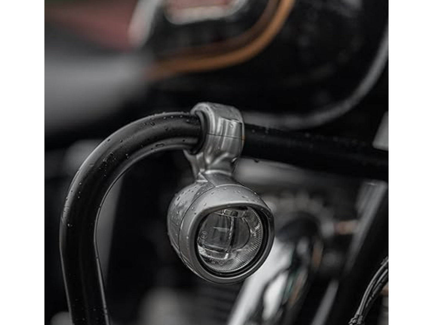 Genuine Royal Enfield Classic Reborn 350 Fog LED Auxiliary Lights Silver KXA00064