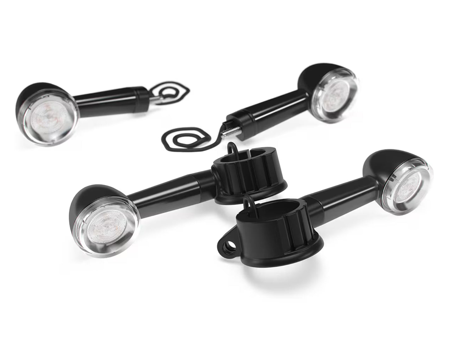 Genuine Royal Enfield Classic Reborn 350 Front & Rear LED Indicator Kit Black KXA00079