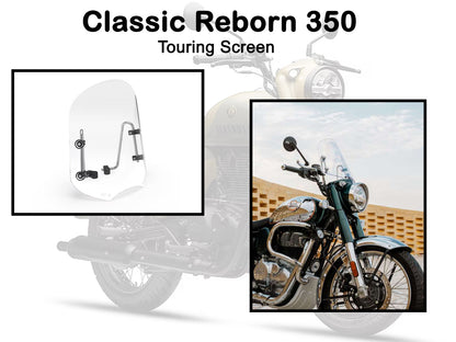 Genuine Royal Enfield Classic Reborn 350 Touring Screen Kit KXA00147