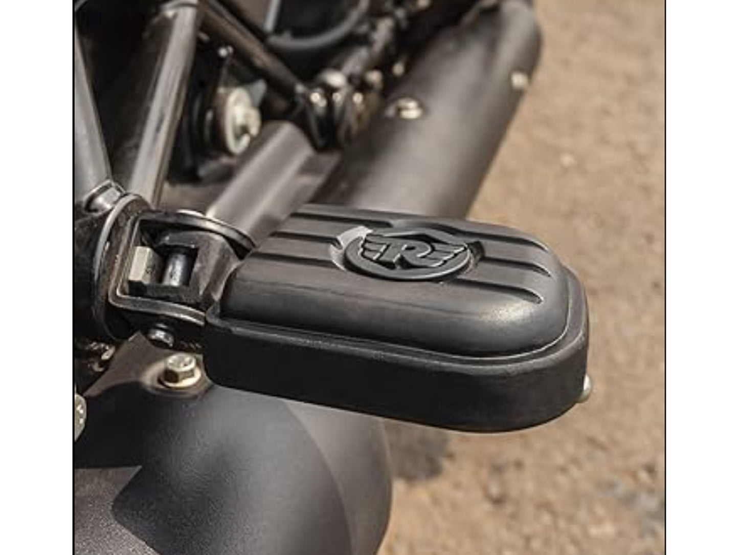Genuine Royal Enfield Classic Reborn 350 Pillion Deluxe Footpegs Black KXA00031