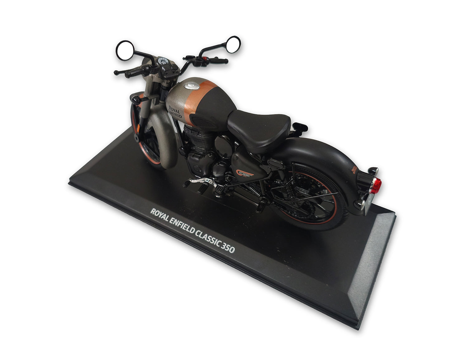 Genuine Royal Enfield Classic Reborn 350 1:12 Scale Model Gun Grey