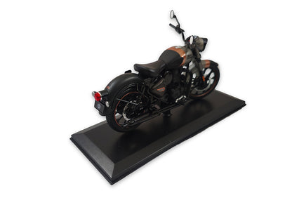 Genuine Royal Enfield Classic Reborn 350 1:12 Scale Model Gun Grey