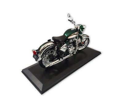 Genuine Royal Enfield Classic Reborn 350 1:12 Scale Model Emerald Green