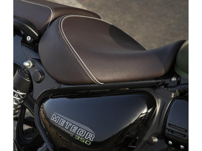 Genuine Royal Enfield Meteor 350 Brown Low Ride Rider Seat KXA00066