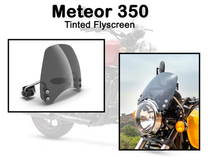 Genuine Royal Enfield Meteor 350 Tinted Flyscreen KXA00063