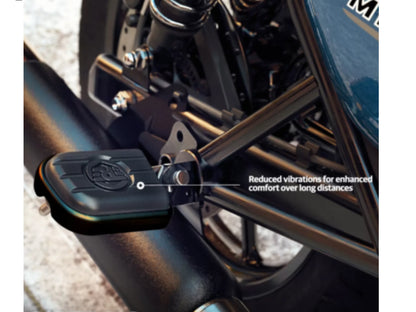 Genuine Royal Enfield Meteor 350 Pillion Deluxe Footpegs Black KXA00031