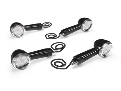 Genuine Royal Enfield Meteor 350 Front & Rear LED Indicator Kit Black KXA00079
