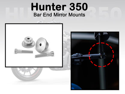 Genuine Royal Enfield Hunter 350 Bar End Mirror Mounts KXA00125