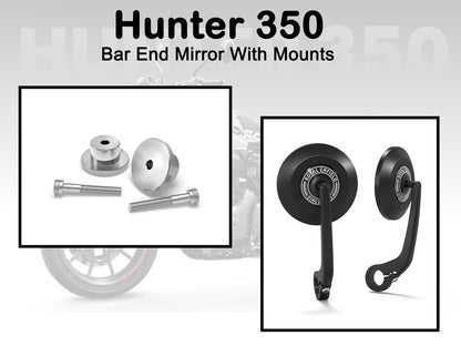 Genuine Royal Enfield Hunter 350 Bar End Mirror With Mounts