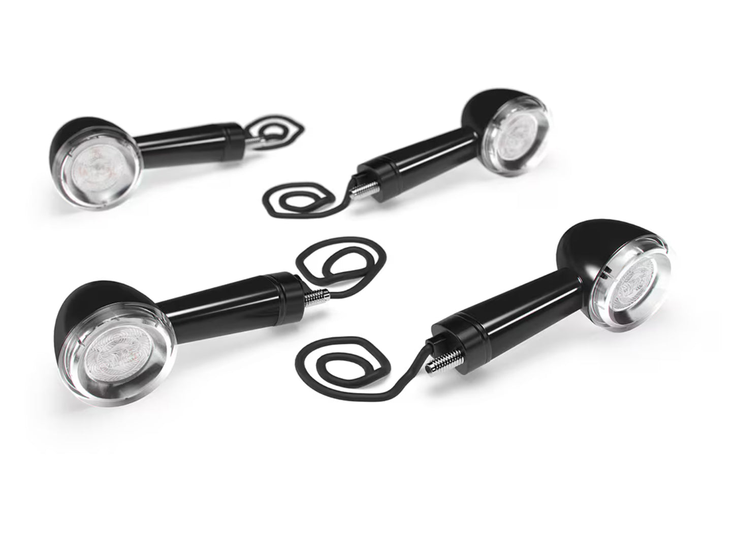 Genuine Royal Enfield Hunter 350 Front & Rear LED Indicator Kit Black KXA00096