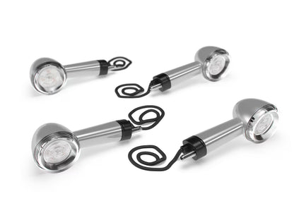 Genuine Royal Enfield Hunter 350 Front & Rear LED Indicator Kit Silver KXA00095
